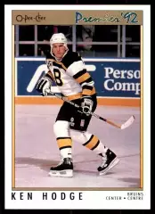 1991-92 OPC Premier #41 Ken Hodge Jr.
