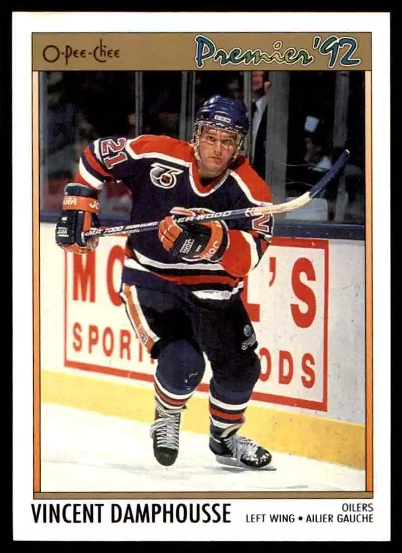 1991-92 OPC Premier #104 Vincent Damphousse