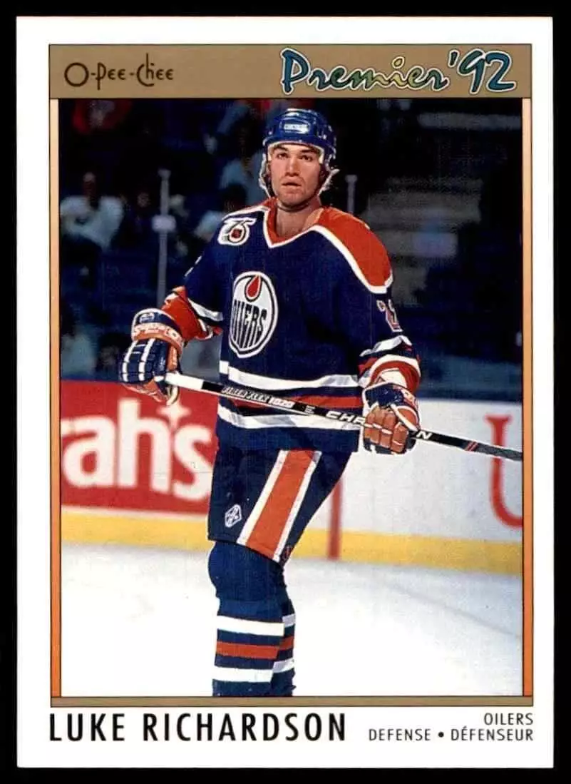 1991-92 OPC Premier #46 Luke Richardson