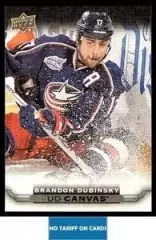 2015-16 Upper Deck Canvas #C26 Brandon Dubinsky