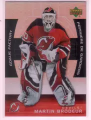 2005-06 McDonald's Upper Deck Goalie Factory #GF3 Martin Brodeur