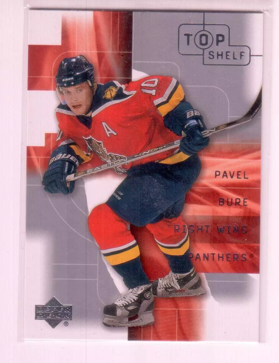 2001-02 UD Top Shelf #19 Pavel Bure