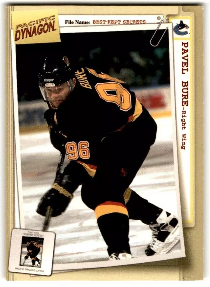 1997-98 Pacific Dynagon Best Kept Secrets #95 Pavel Bure