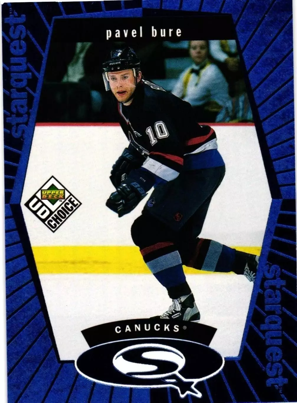 1998-99 UD Choice StarQuest Blue #SQ2 Pavel Bure