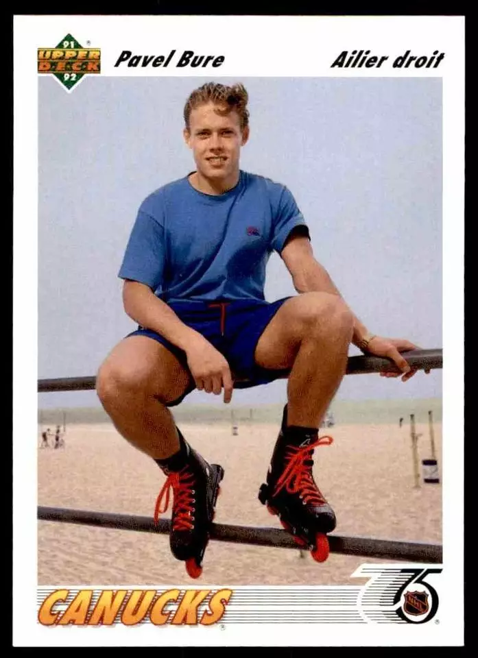 1991-92 Upper Deck French #54 Pavel Bure