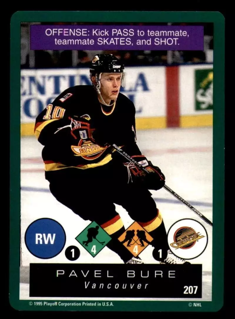 1995-96 Playoff One on One #207 Pavel Bure