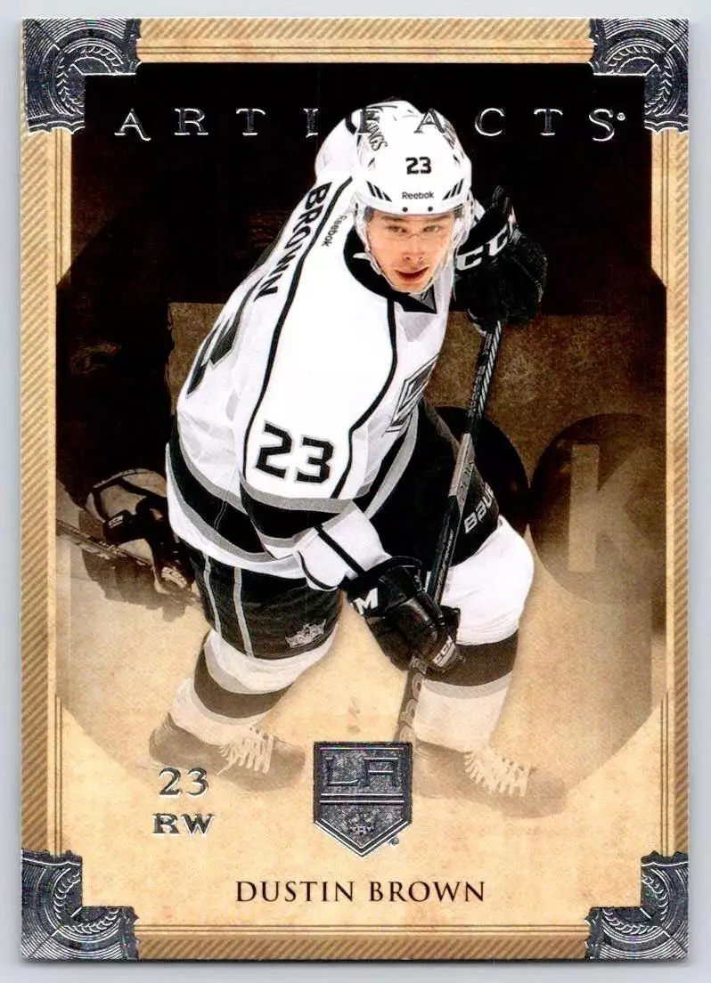 2013-14 Artifacts #25 Dustin Brown