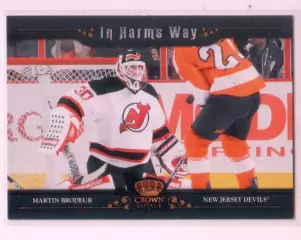 2011-12 Crown Royale In Harms Way #13 Martin Brodeur