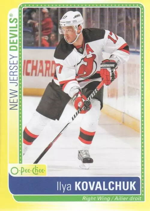 2013-14 O-Pee-Chee Stickers #SIK Ilya Kovalchuk