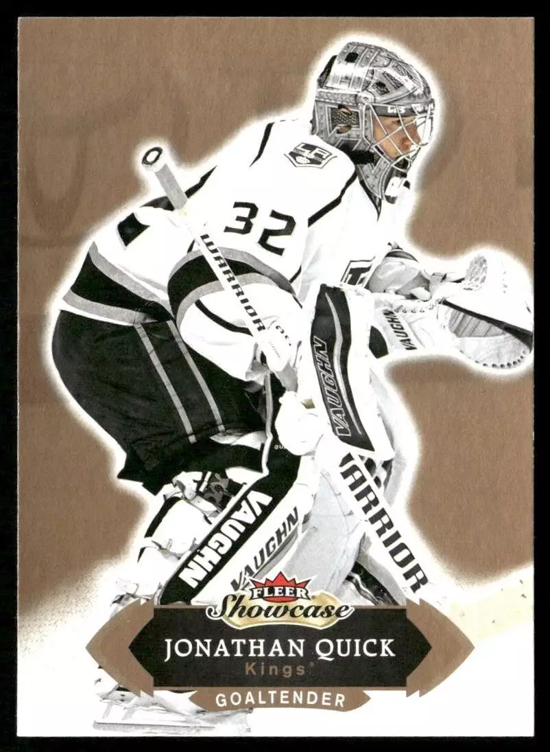 2016-17 Fleer Showcase #31 Jonathan Quick
