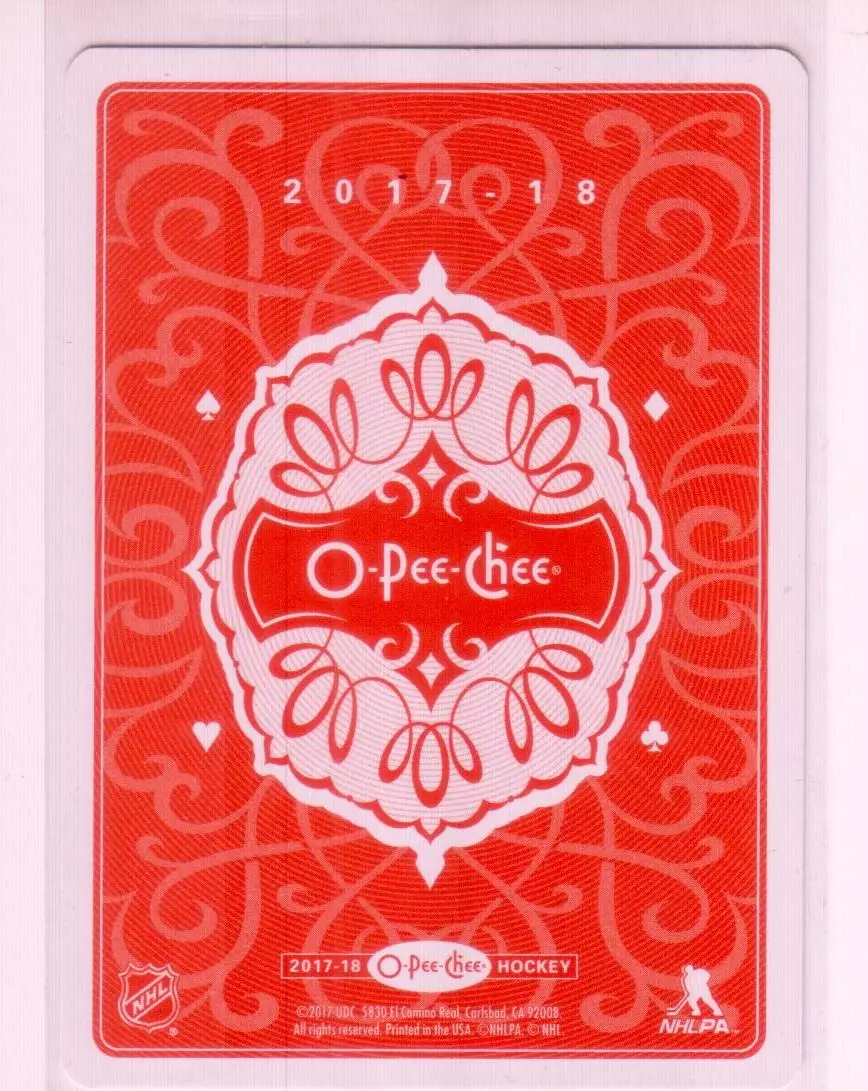 2017-18 O-Pee-Chee Playing Cards #QH Jonathan Quick 1