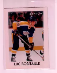 1987-88 O-Pee-Chee Minis #35 Luc Robitaille