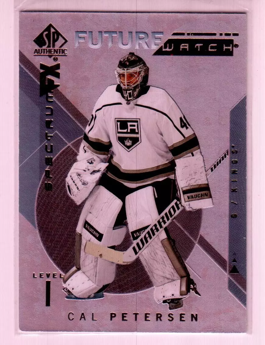 2018-19 SP Authentic Spectrum FX #S43 Cal Petersen FW