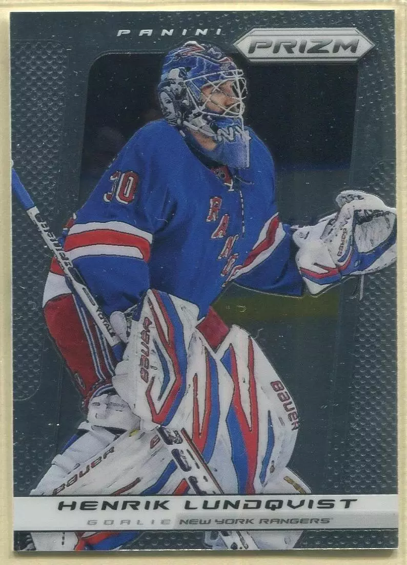 2013-14 Panini Prizm #60 Henrik Lundqvist