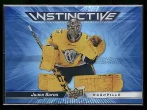 2023-24 Upper Deck Instinctive #IN4 Juuse Saros