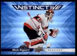2023-24 Upper Deck Instinctive #IN29 Mads Sogaard
