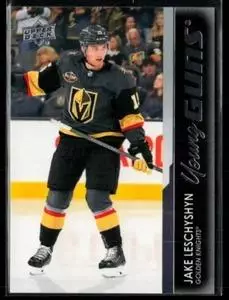 2021-22 Upper Deck #493 Jake Leschyshyn YG RC