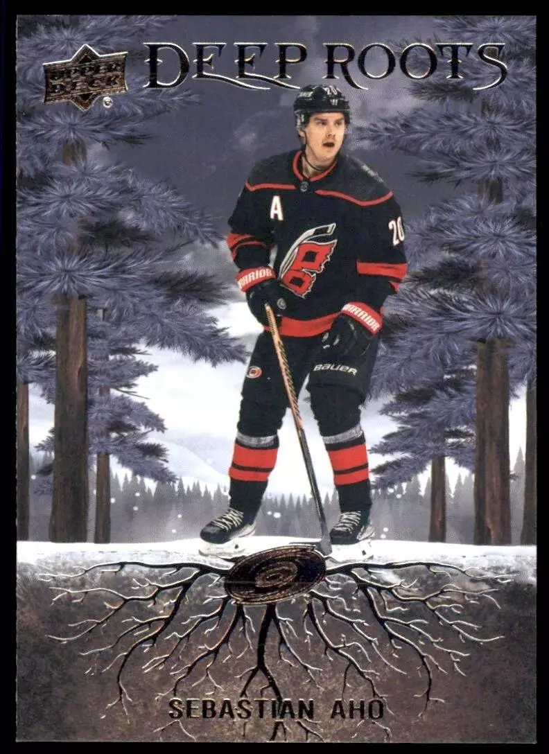 2023-24 Upper Deck Deep Roots #DR34 Sebastian Aho
