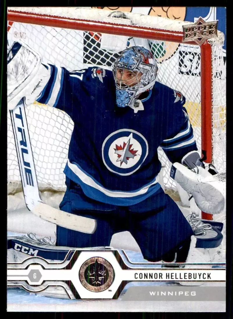 2019-20 Upper Deck #109 Connor Hellebuyck