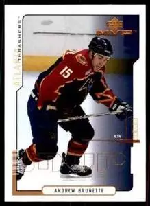 2000-01 Upper Deck #8 Andrew Brunette