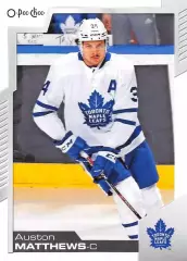 2020-21 O-Pee-Chee #127 Auston Matthews
