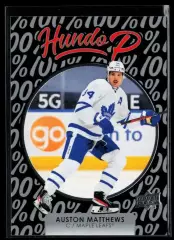 2021-22 Upper Deck Hundo P #HP18 Auston Matthews