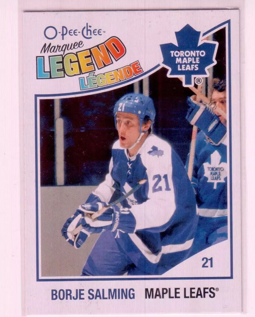 2010-11 O-Pee-Chee #573 Borje Salming L