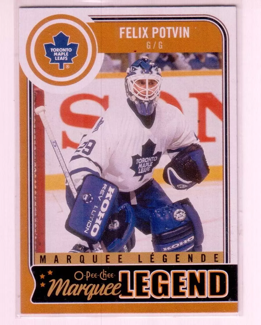 2014-15 O-Pee-Chee #575 Felix Potvin
