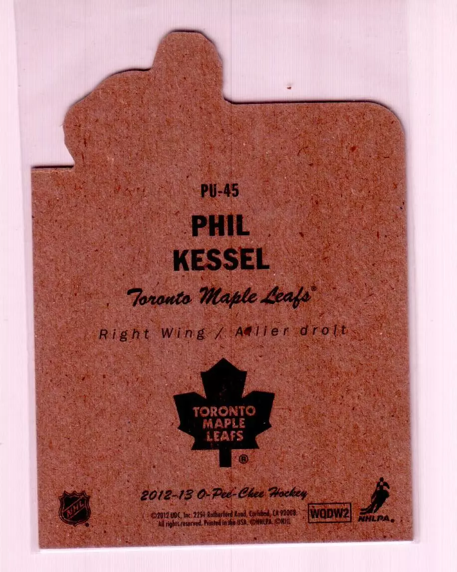 2012-13 O-Pee-Chee Pop Ups #PU45 Phil Kessel 1