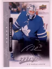 2018-19 Upper Deck MVP Silver Script #197 Frederik Andersen
