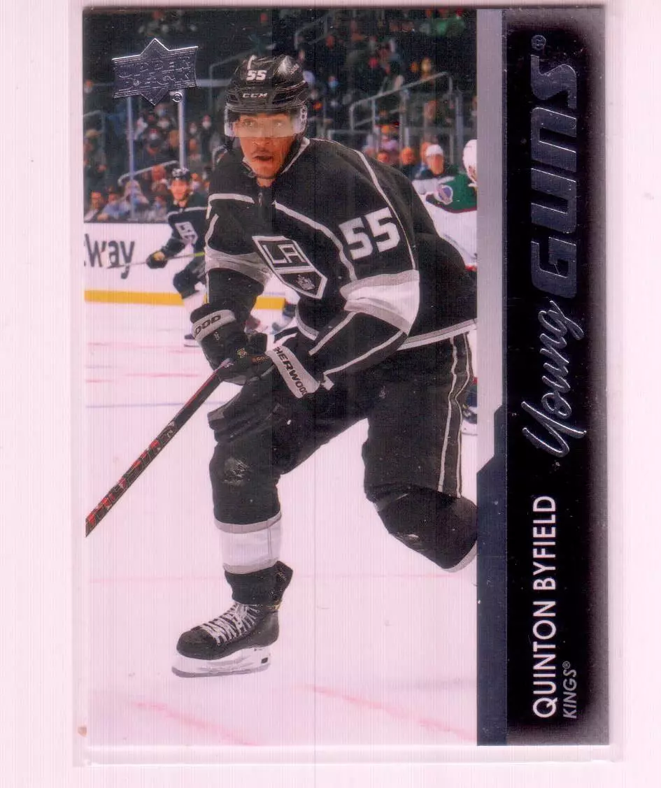 2021-22 Upper Deck #488 Quinton Byfield YG RC