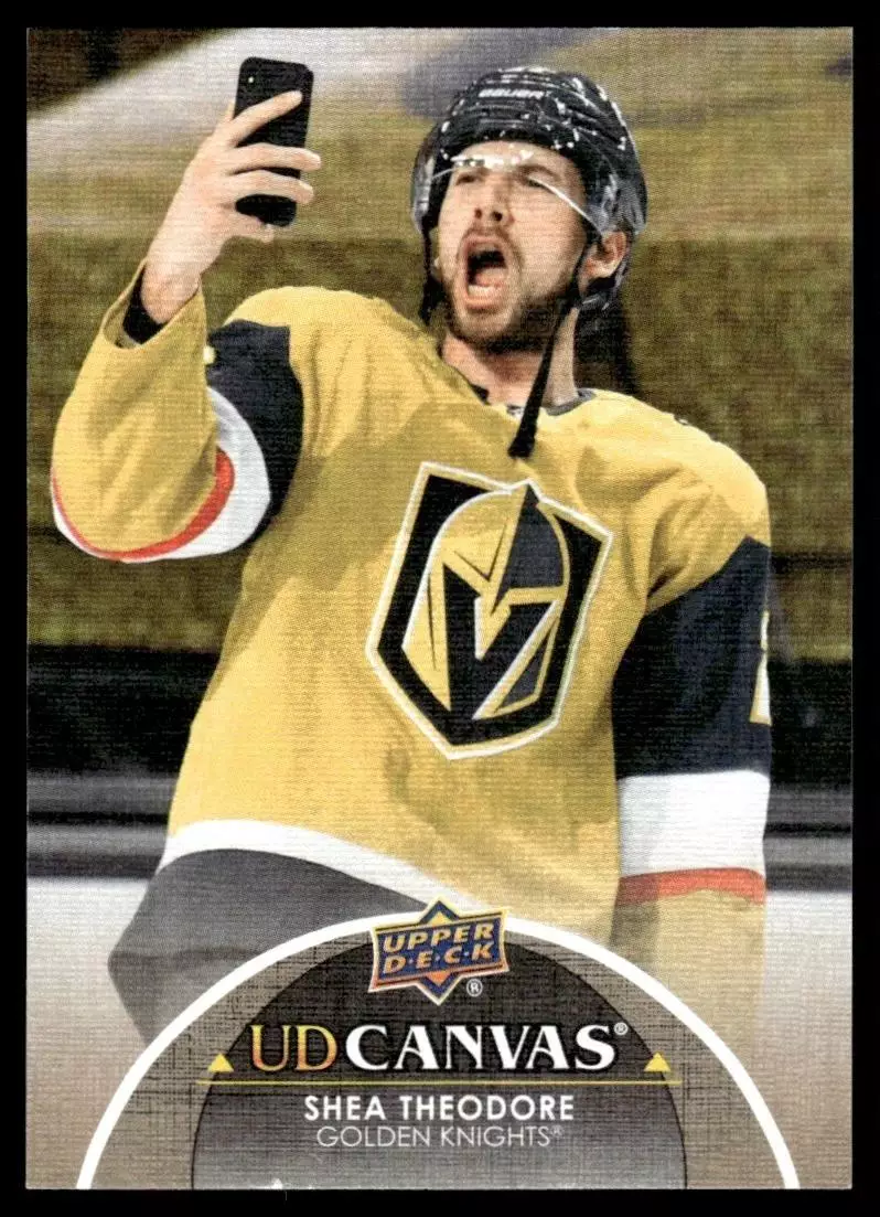 2021-22 Upper Deck Canvas #C203 Shea Theodore