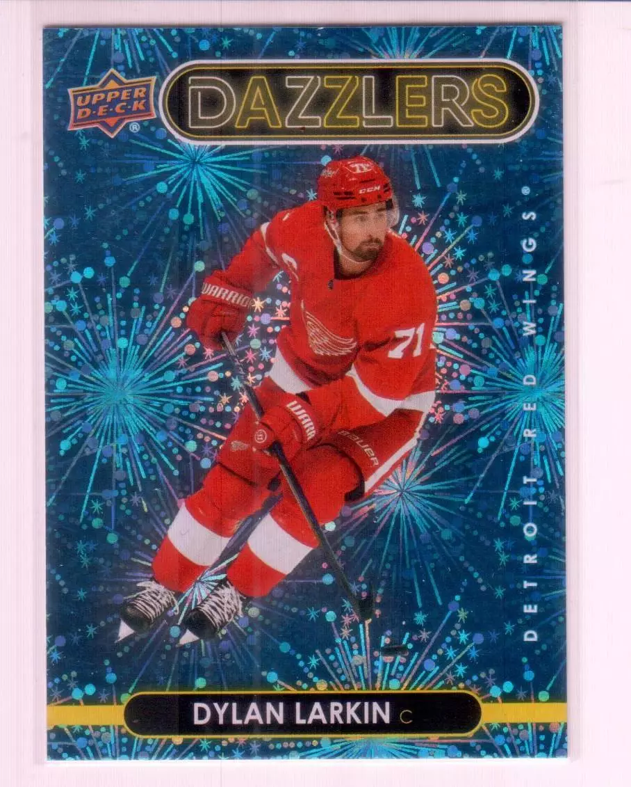 2021-22 Upper Deck Dazzlers Purple #DZ69 Dylan Larkin