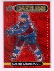 2021-22 Upper Deck Dazzlers Red #DZ62 Gabriel Landeskog