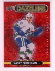 2021-22 Upper Deck Dazzlers Red #DZ94 Vasily Podkolzin