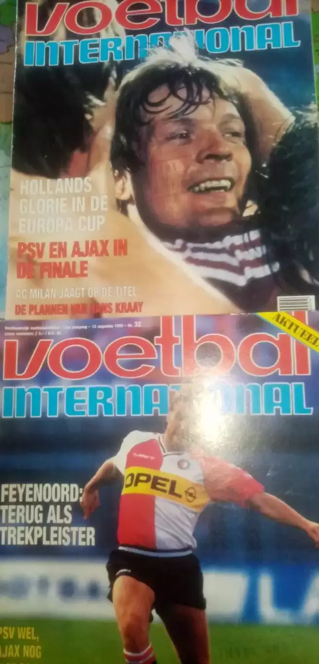 Voetbal International 19888 журналов 2