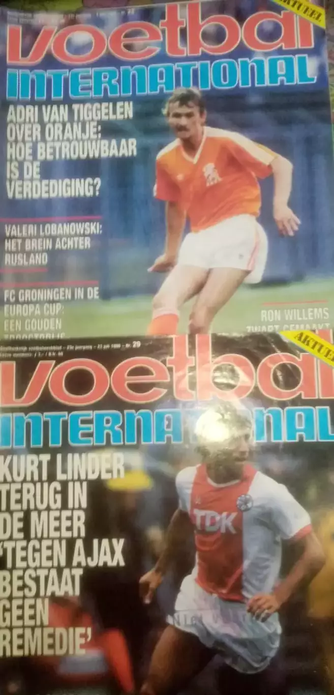 Voetbal International 19888 журналов
