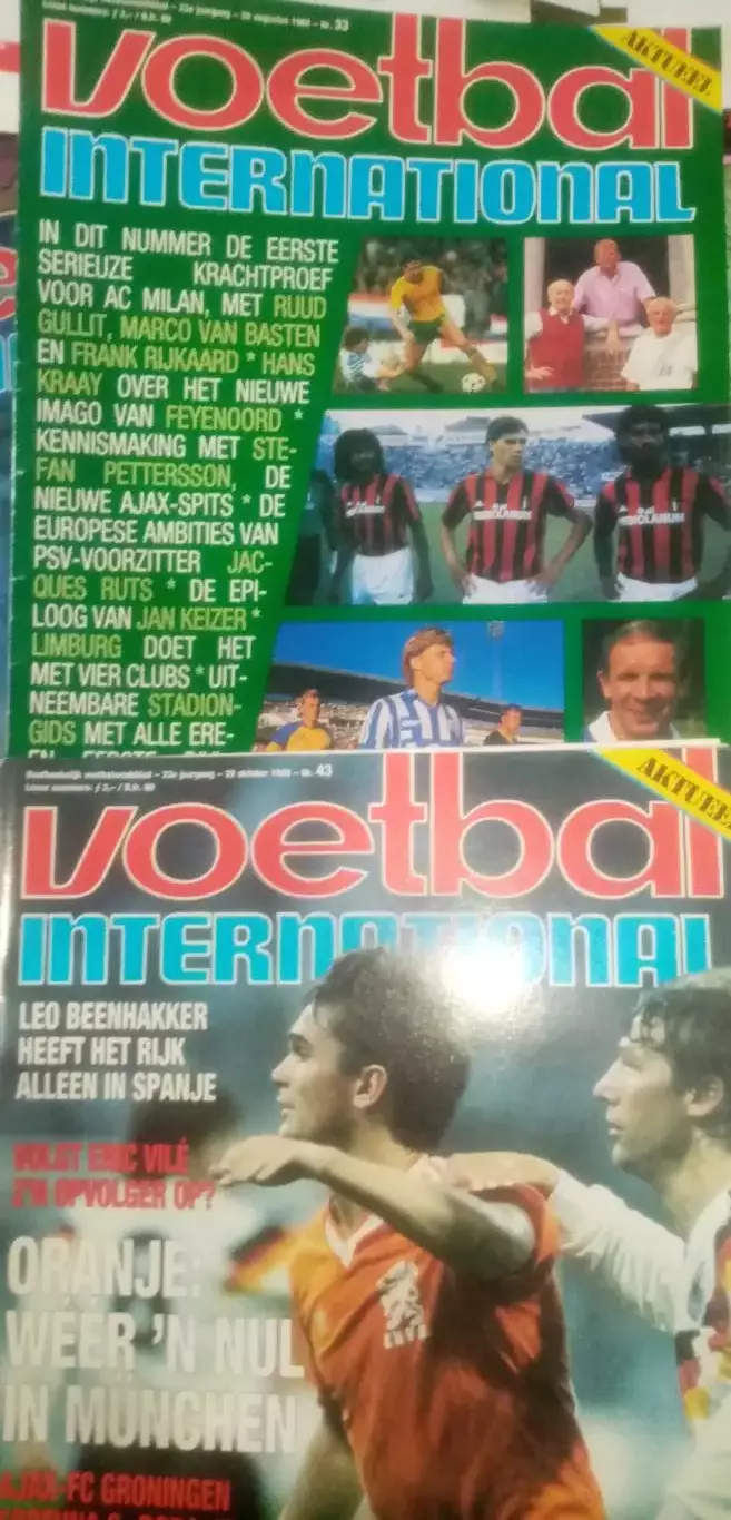 Voetbal International 19888 журналов 1