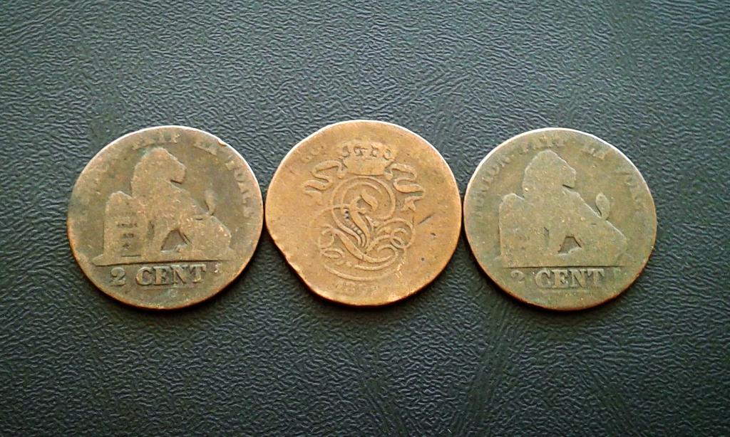 Бельгия. 2 cent. 19 век.