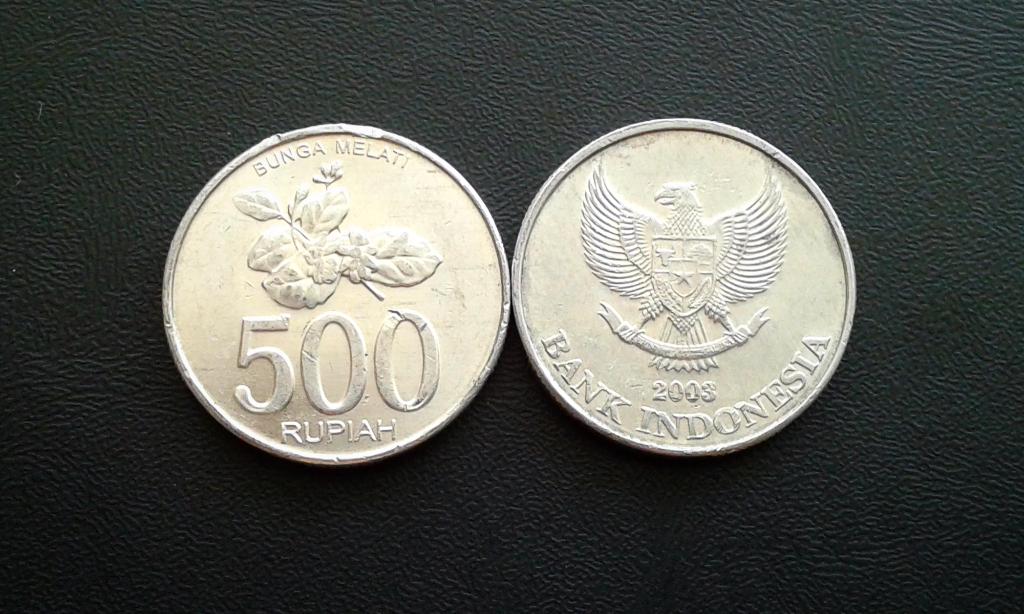 Индонезия. 500 rupiah.