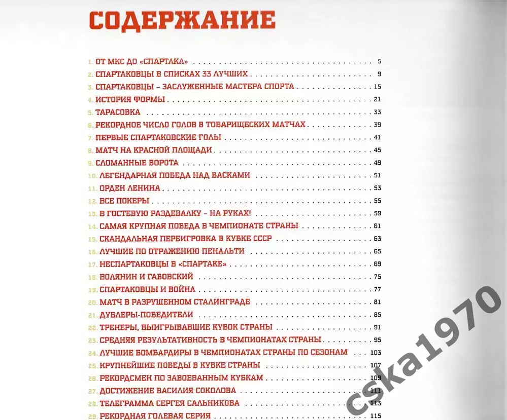 Спартак. Рекорды. События. Факты. Подарок болельщику к 95-летию клуба 2