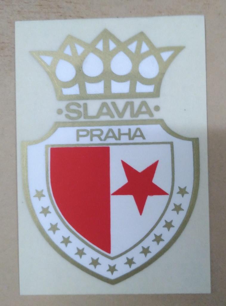 Наклейка Славия Прага SK SLAVIA PRAHA