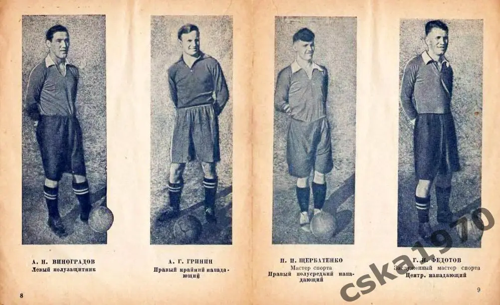 ККА 1941(ЦДКА, ЦСКА) .КОПИЯ!!!. Мастера футбола. Команда Красной Армии 1