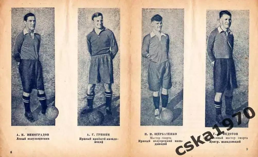ККА 1941(ЦДКА, ЦСКА) .КОПИЯ!!!. Мастера футбола. Команда Красной Армии 1