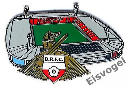 Знак Стадион Донкастер Роверс ФК Англ. Doncaster Rovers FC Keepmoat Stadium