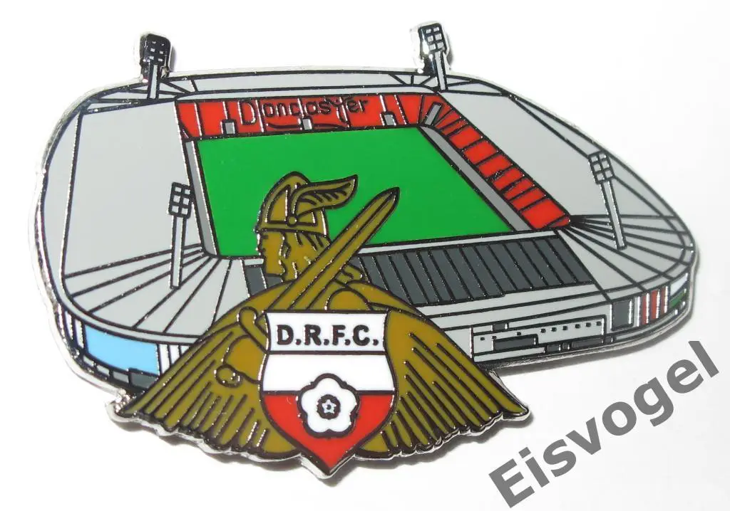 Знак Стадион Донкастер Роверс ФК Англ. Doncaster Rovers FC Keepmoat Stadium 1