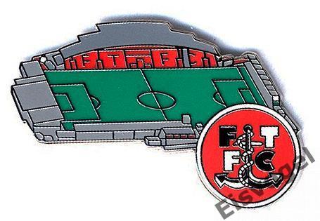Знак Стадион Флитвуд Таун Англия Fleetwood Town FC Highbury Stadium