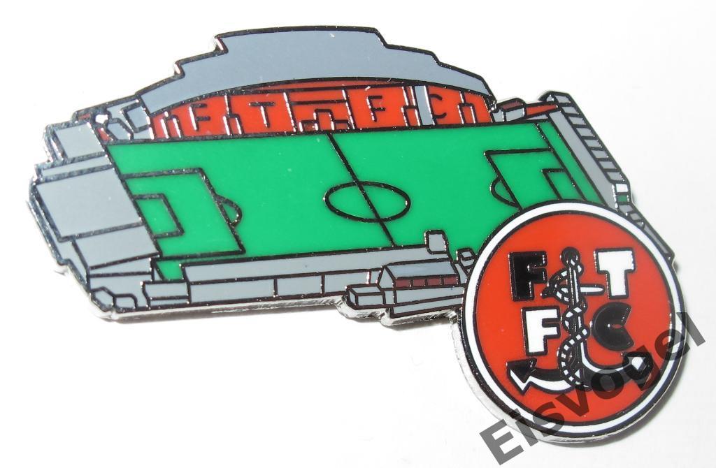 Знак Стадион Флитвуд Таун Англия Fleetwood Town FC Highbury Stadium 1