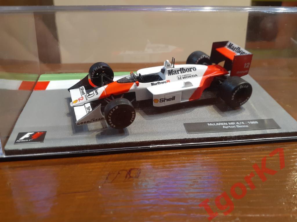 McLaren MP4/4 Айртон Сенна - 1988 год.1/43