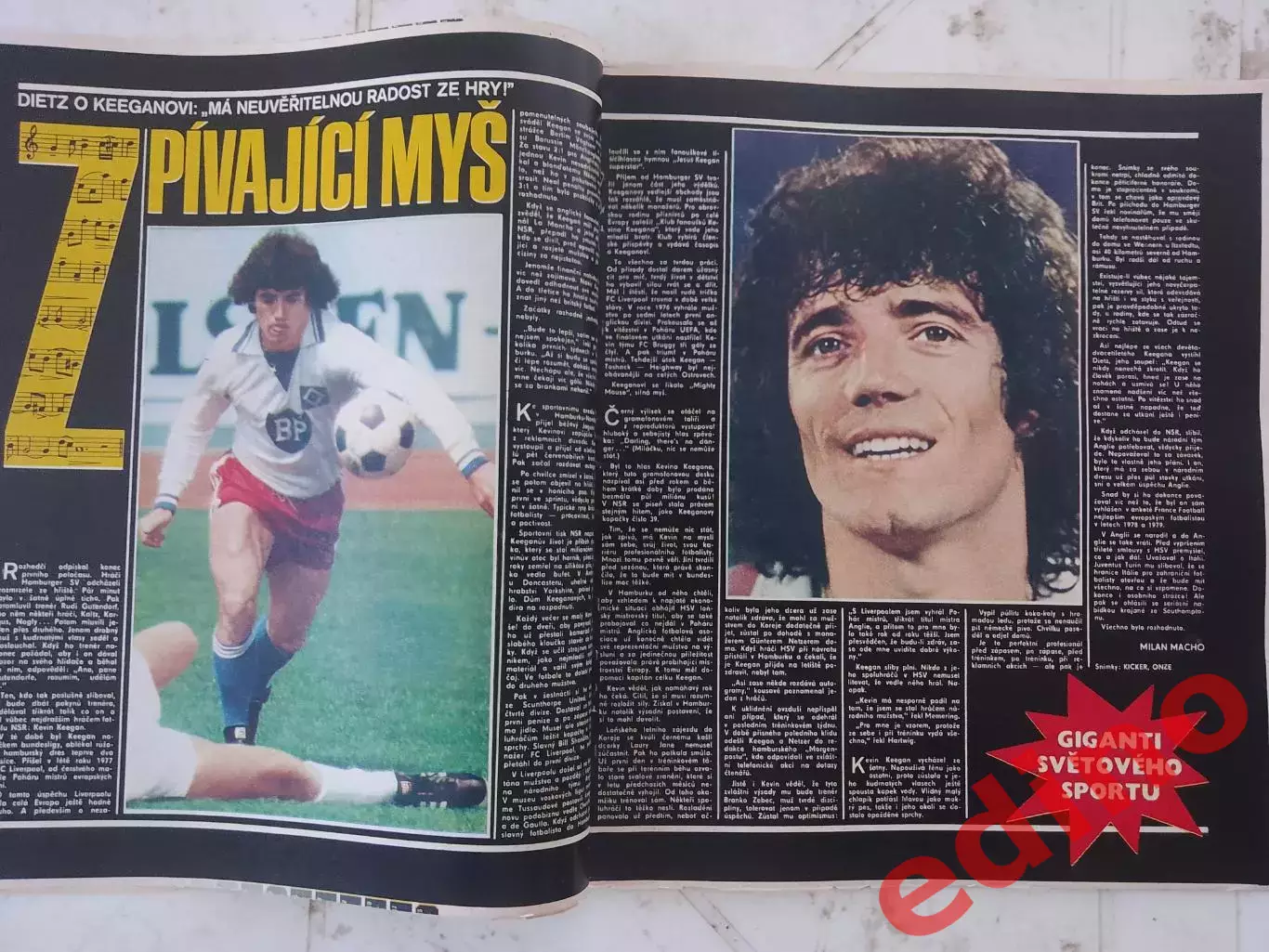 журнал стадион 1980 ЧССР евро